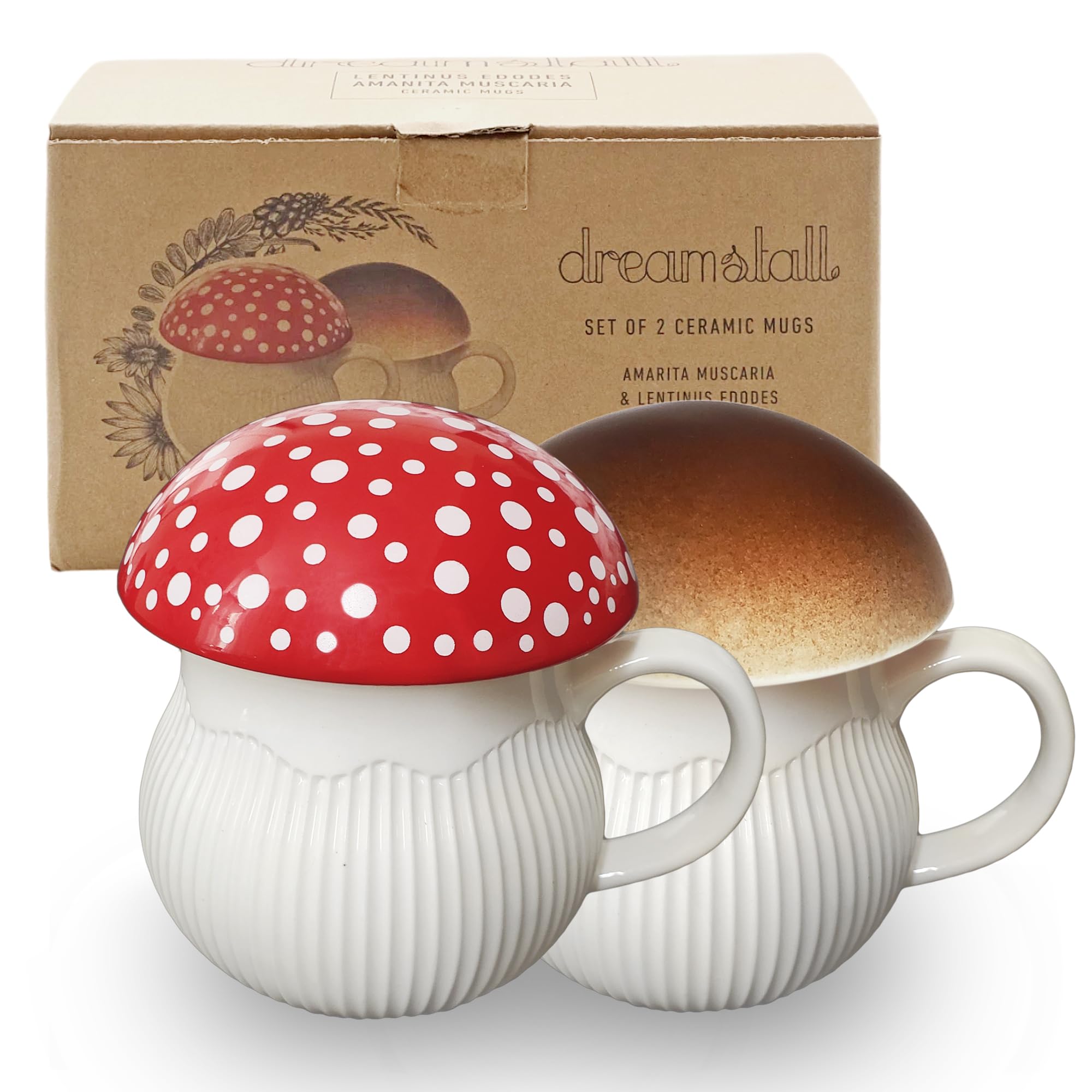 Dreamstall taza-seta roja con tapa, ideal para disfrutar café caliente en casa