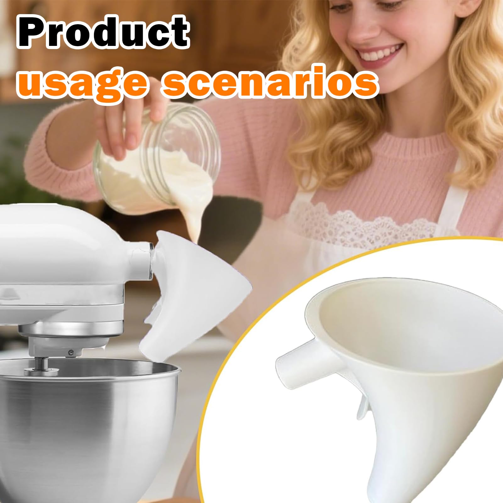 DREIKANTER Uso múltiple: añadir azúcar, aceites, leche o huevos