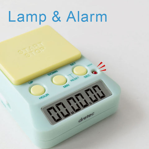 dretec temporizador de estudio alarma ajustable para entornos variados