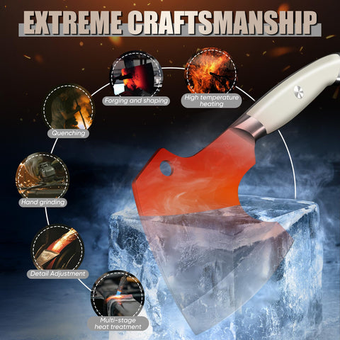 DRGSKL Afilado en V: filo sutil que reduce resistencia al cortar.