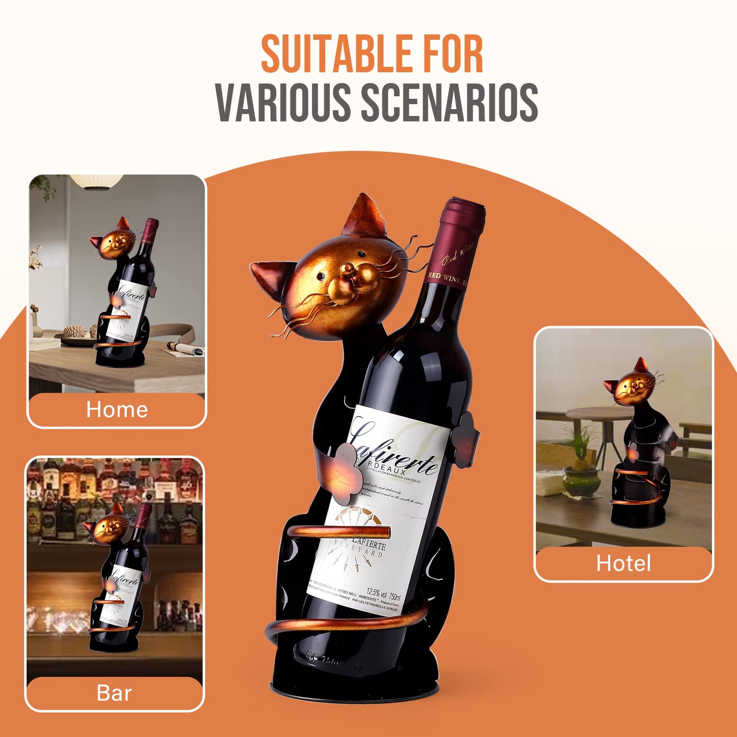 Drincarier Gato, diseño adorable para decorar la mesa con estilo.