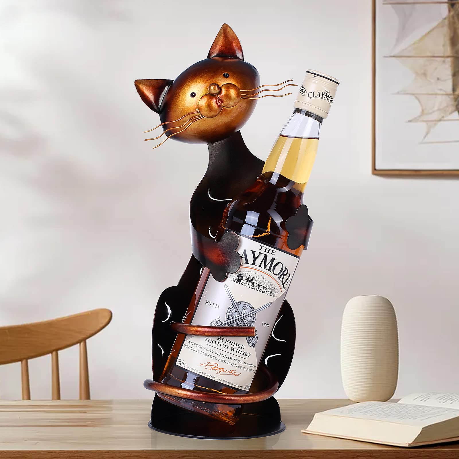 Drincarier Gato, regalo perfecto para Navidad y fiestas.