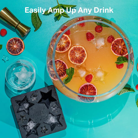DRINKSPLINKS Estrella: hielo para celebrar Navidad o cumpleaños.