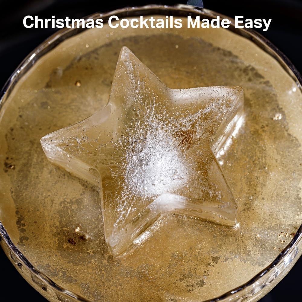 DRINKSPLINKS Estrella: diseño versátil para resina, chocolate o velas.