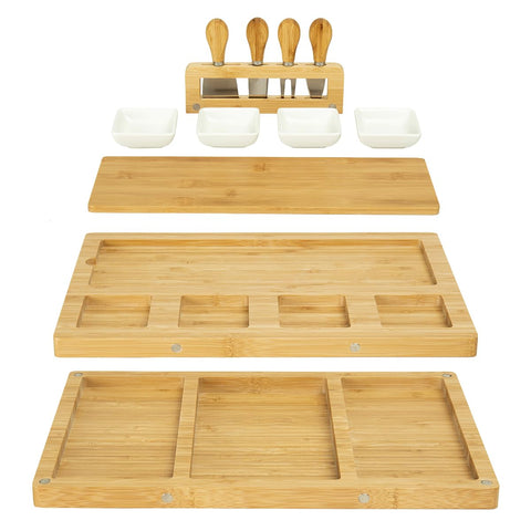 drmvalg cuchillos queso inoxidable, cuchillos de queso de acero inoxidable para cortar con facilidad.