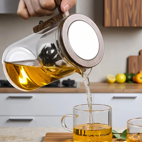 DRNKNSTX Tetera de 600 ml, perfecta para varias tazas.