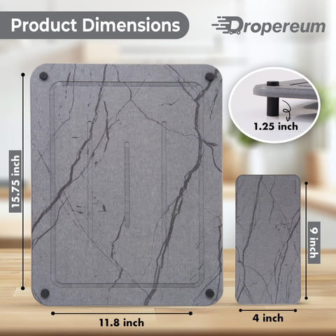 Dropereum piedra secado pequeño ideal como base para jabón o posavasos