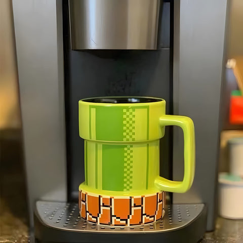 Drtupe Warp Pipe capacidad 15 oz para café generoso.