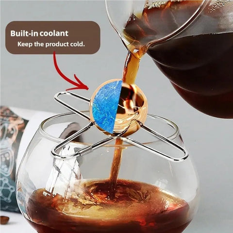 DrvixRex soporte desmontable para taza facilita verter café.