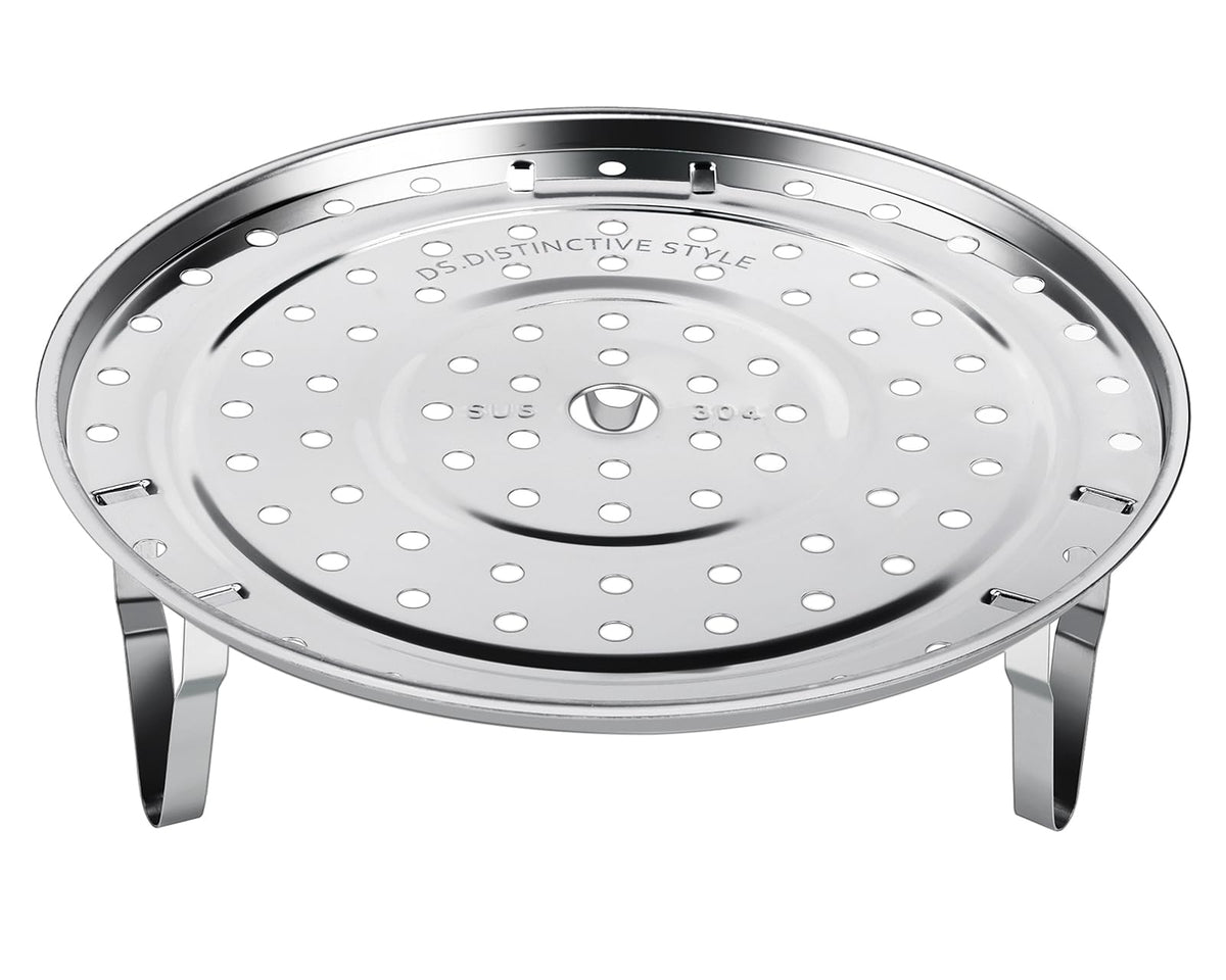 DS. DISTINCTIVE STYLE Rejilla de vapor 22 cm para cocinar al vapor con seguridad