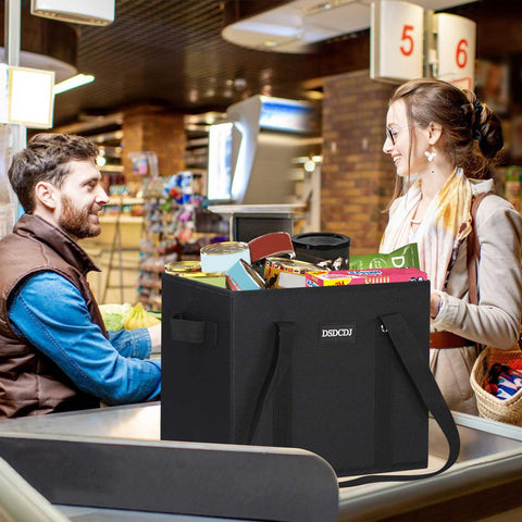 DSDCDJ bolsas con base rígida mantienen la bolsa de pie y estable.