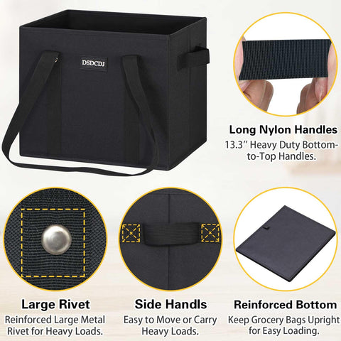 DSDCDJ capacidad de 25 litros por bolsa para organizar productos.
