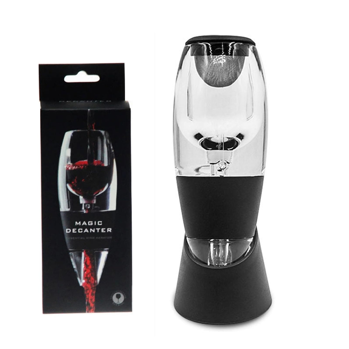 D&Slifei aerador de vino con luz LED realza el aroma al servir.