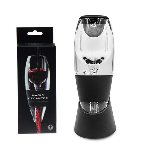 D&Slifei aerador de vino con luz LED realza el aroma al servir.