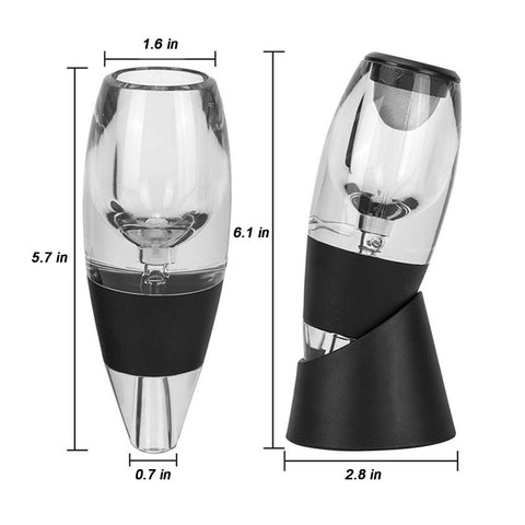 Vertedor de vino iluminado D&Slifei para presentaciones elegantes.