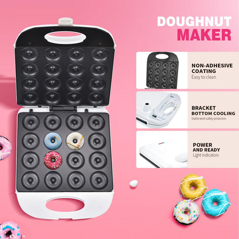 DSP máquina mini donas: accesorios incluidos para hornear en casa