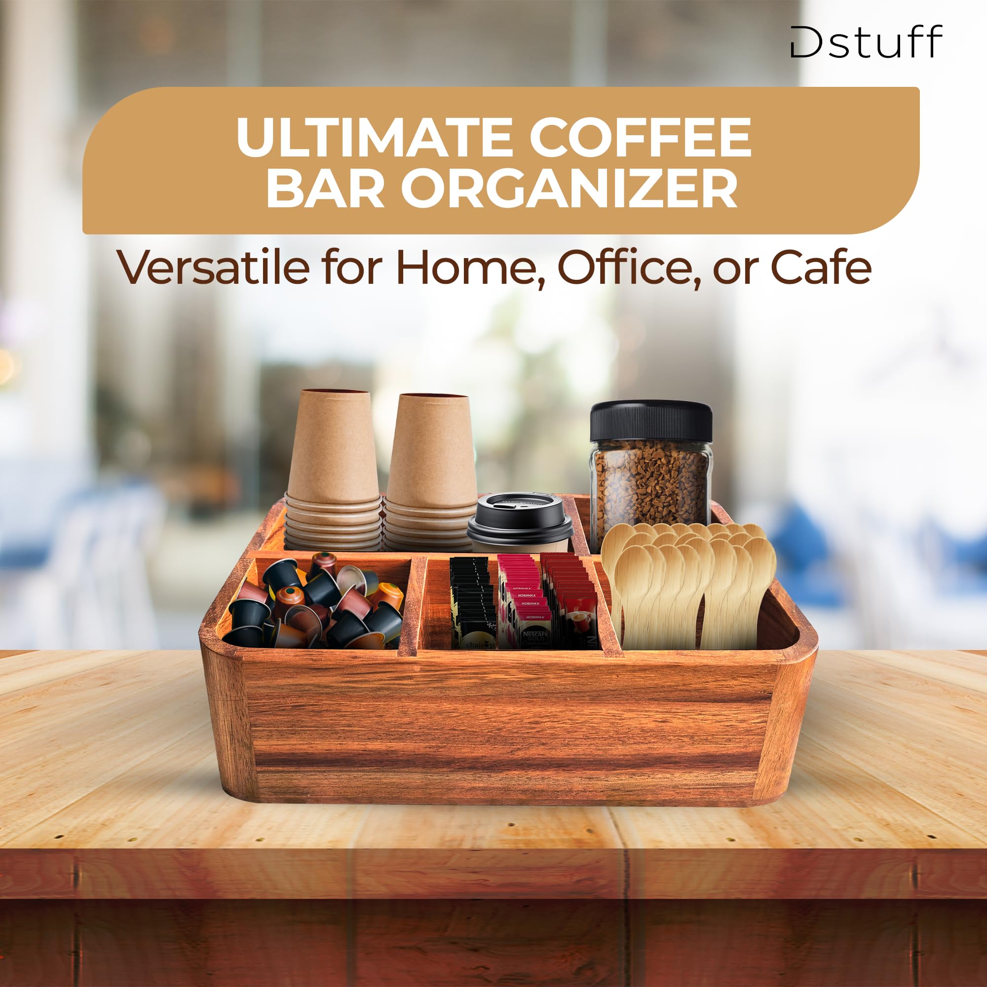 Estilo funcional de Dstuff para la encimera con toque natural.