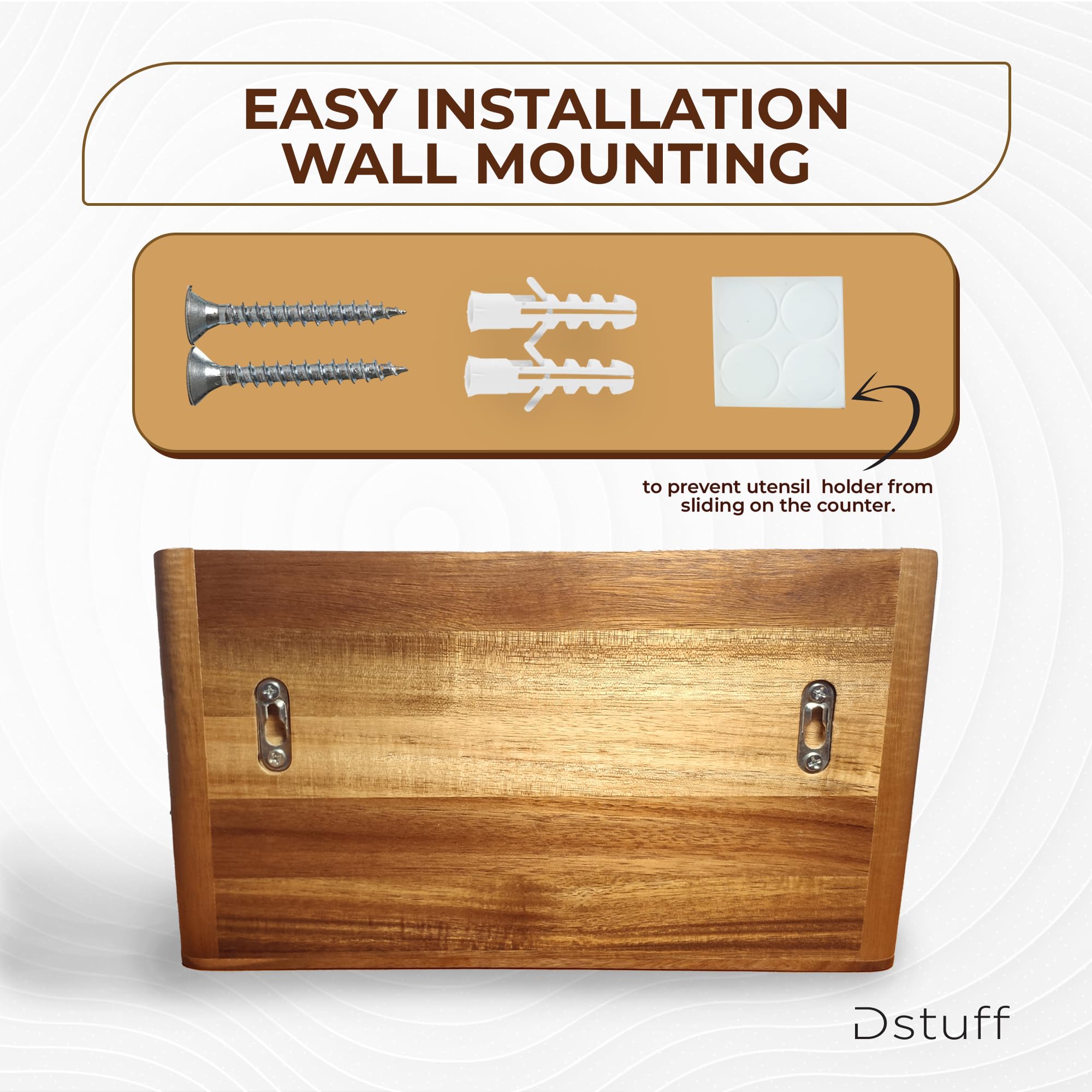 Dstuff contenedor grande para cocina, diseño práctico y duradero