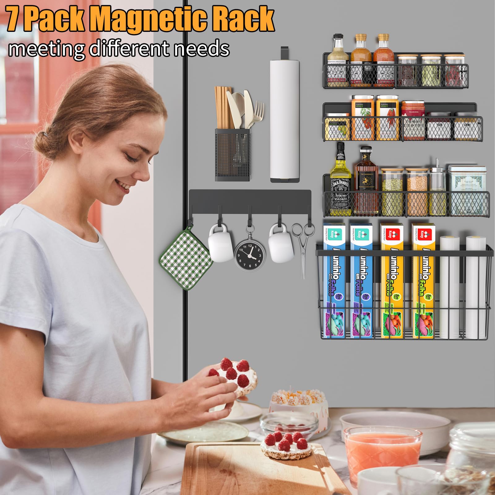 DTUQYX cesto utensilios: organiza cubiertos y utensilios de cocina a la vista.