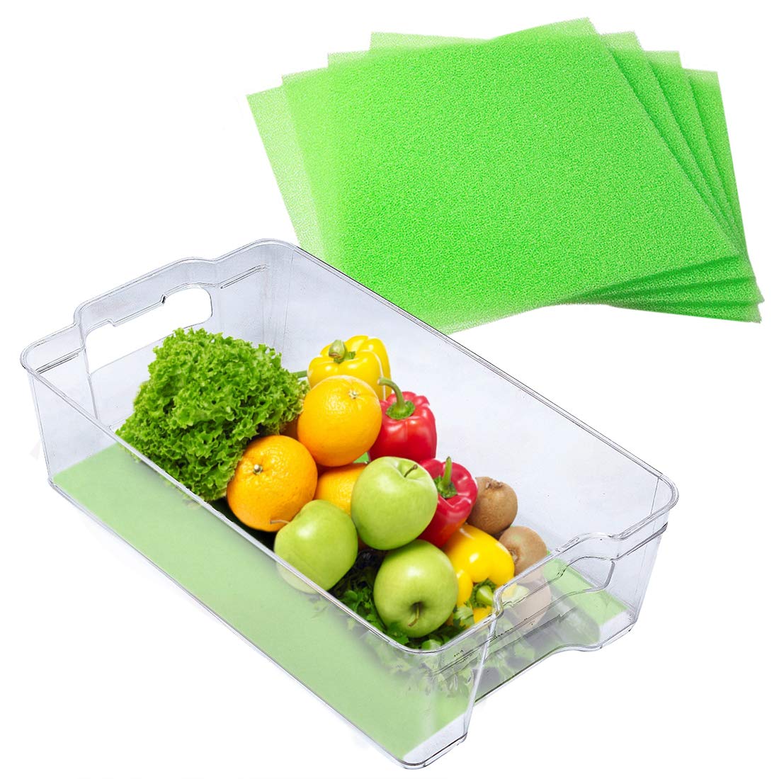 Dualplex Liner ayuda a alargar la vida de frutas y verduras, reduciendo desperdicio.