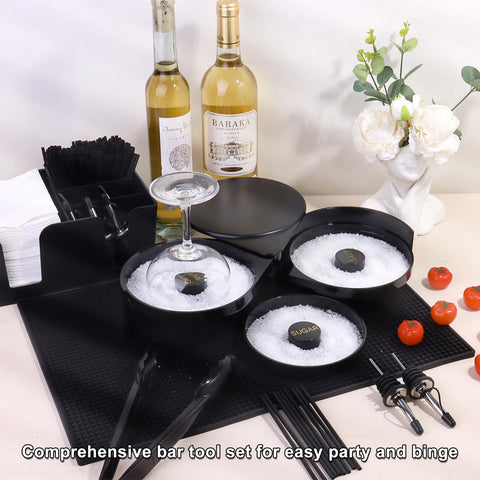 Dualshine pajillas negras de 500 unidades para bebidas con estilo.