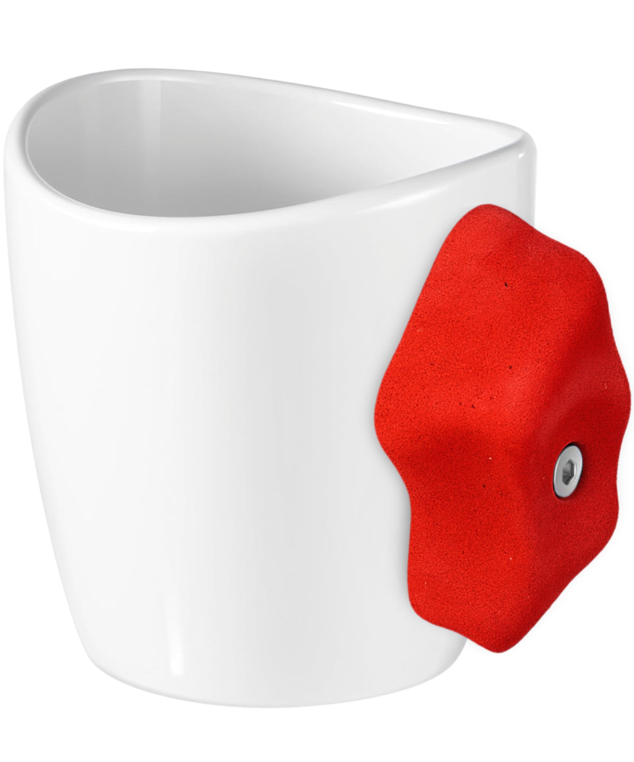 Dubbs Hardware: taza con agarre real para entrenamiento diario de escalada.