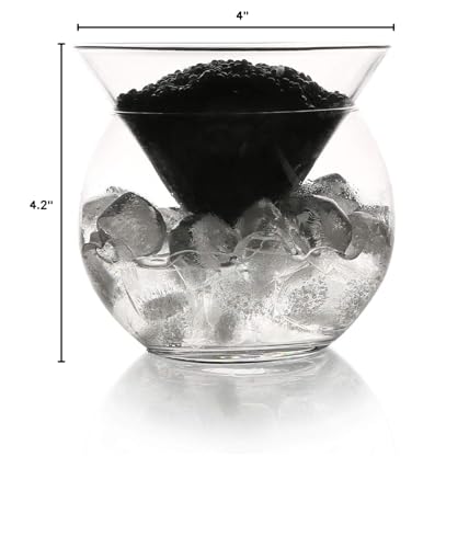 Regalo ideal para conocedores de caviar, elegante y práctico