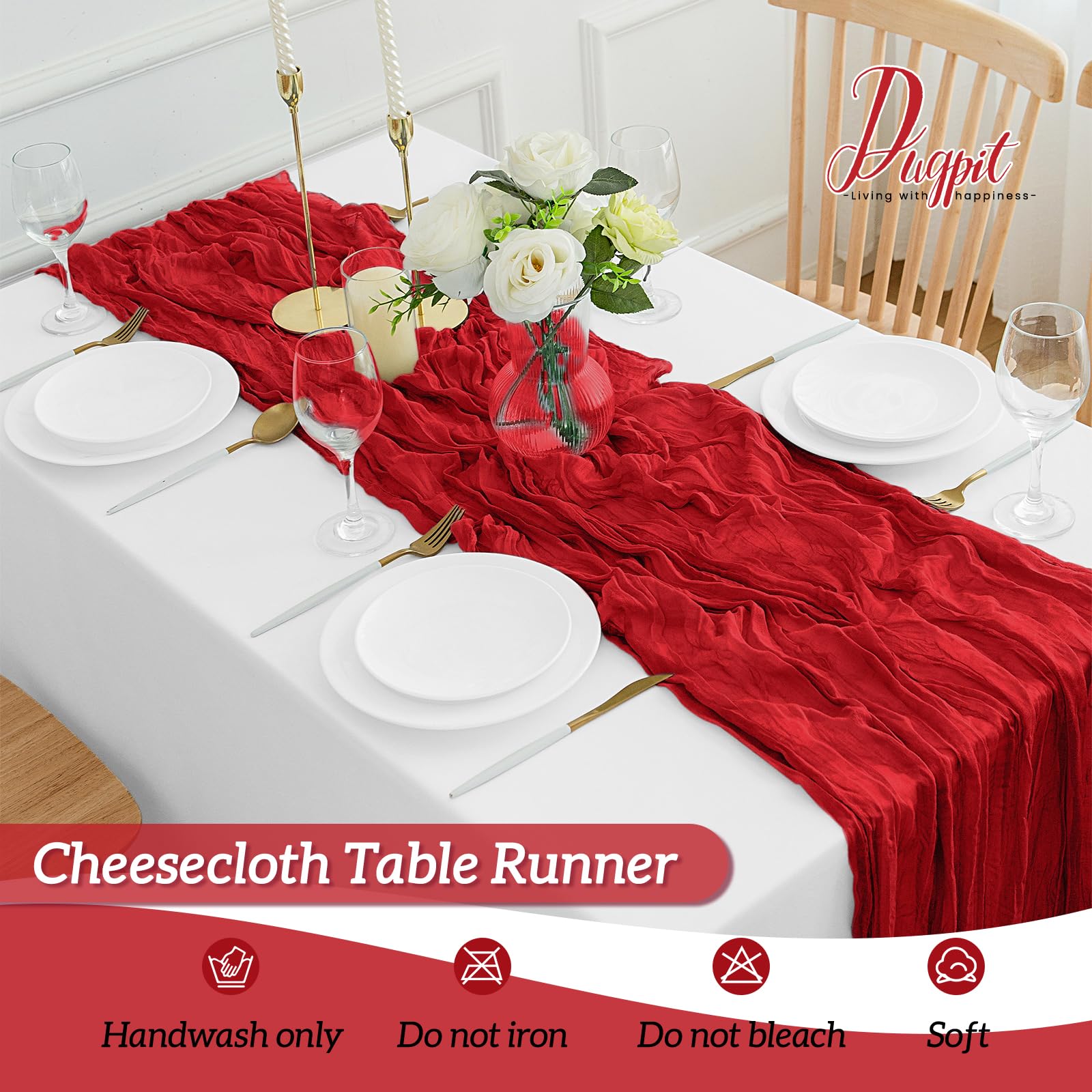 Mantel gasa Dugpit para eventos y celebraciones