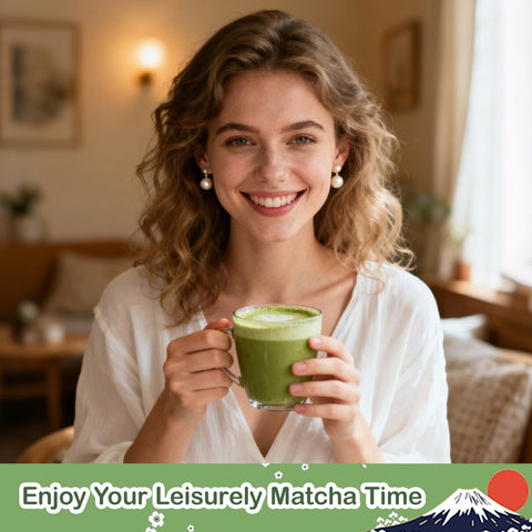 DUJUST colador para matcha asegura una molienda fina y sin grumos.