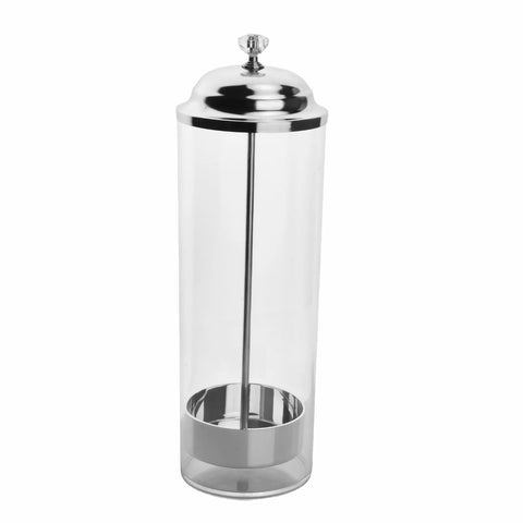 Dispensador de pajitas Dukars en cocina, solución higiénica de almacenamiento.