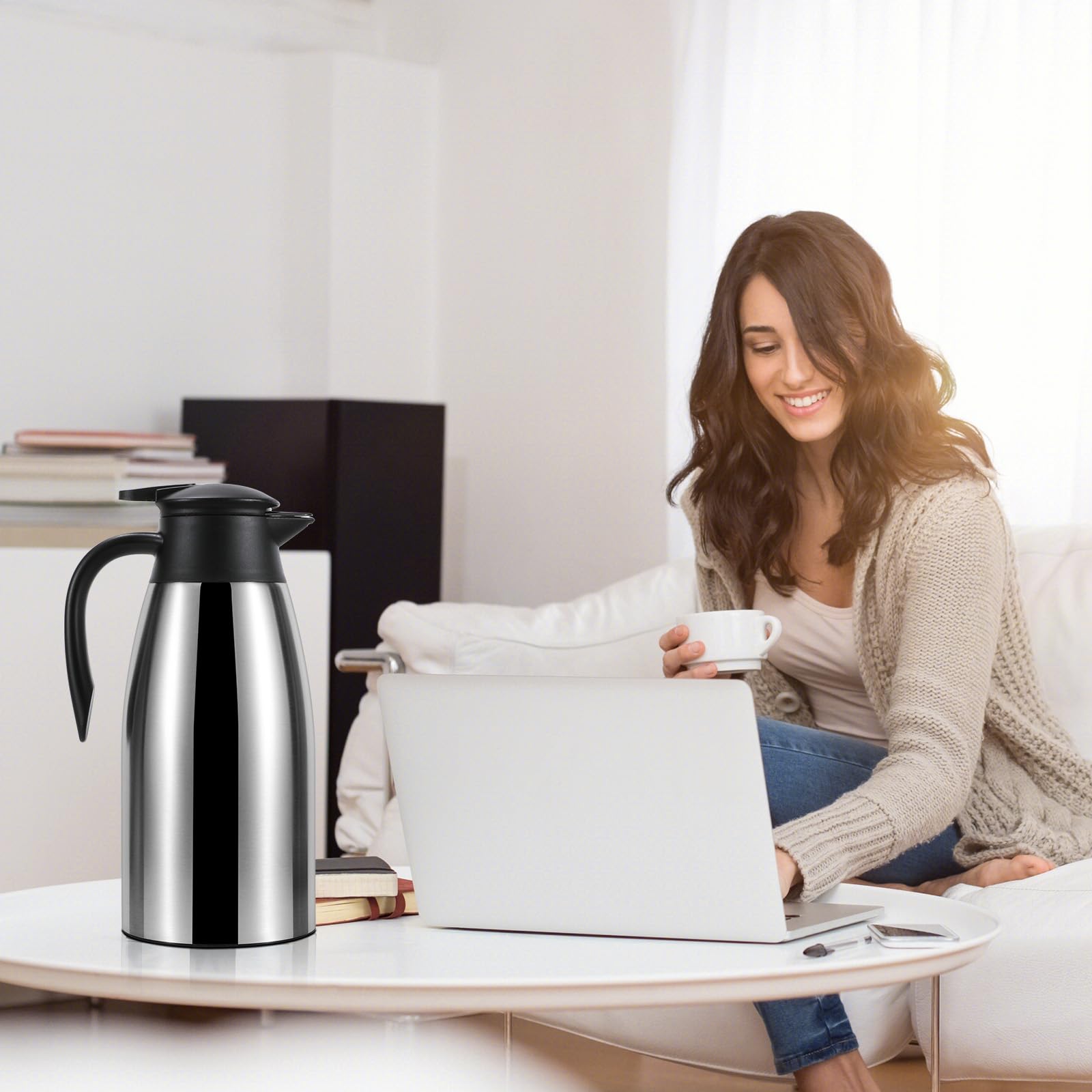 Dumfoin 70oz útil para cafeterías oficinas o reuniones