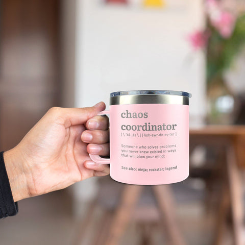 Taza DUNKMATE con aislamiento doble mantiene caliente 6+ horas y fría 12+ horas.