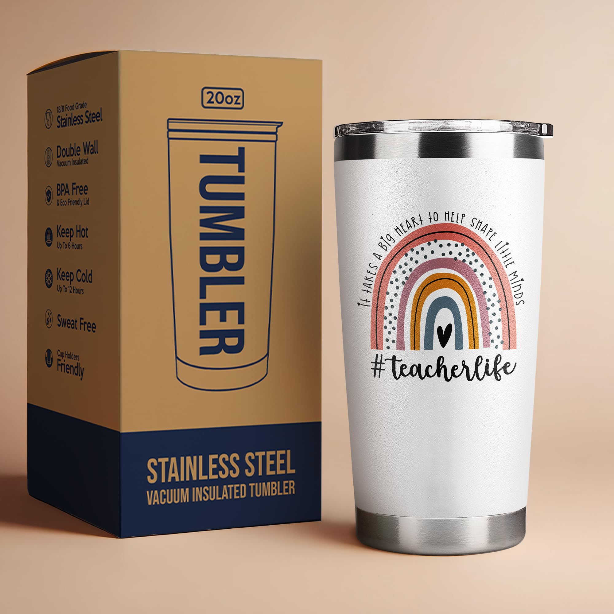 Vaso térmico Dunkmate, regalo para educadores con ideas para aula.