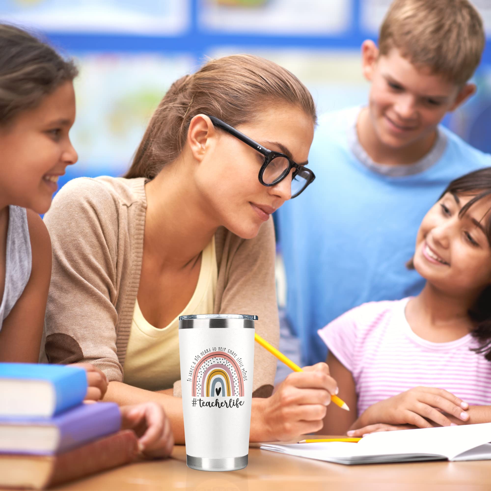 Vaso térmico Dunkmate para uso diario en casa o aula.