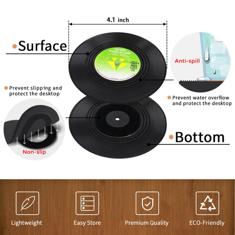 DuoMuo conjunto de posavasos musicales, regalo ideal para inauguracion de casa.