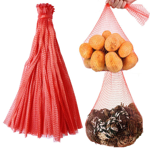 Bolsas Dupiulk de malla reutilizables de 24 pulgadas para almacenar grandes cantidades de productos.