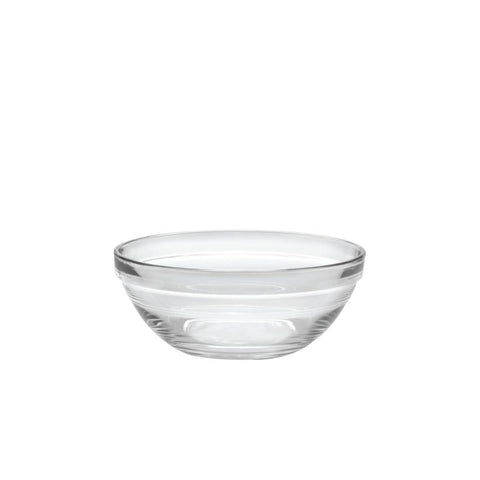 Duralex Lys cuenco apilable claro, compacto para la despensa o mesa.