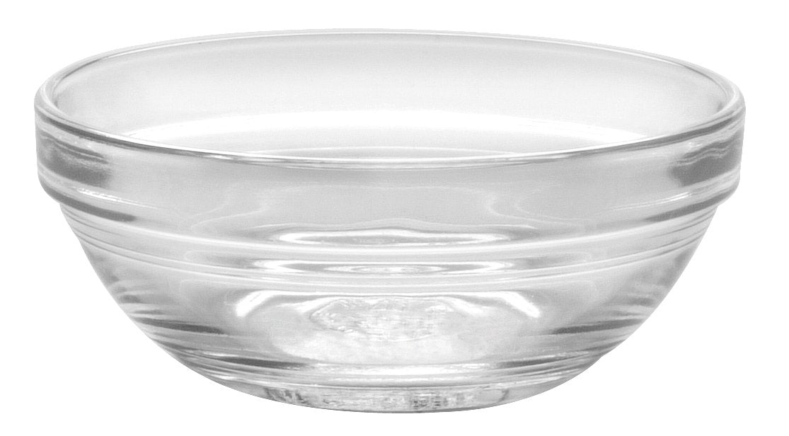 Duralex Lys, tazon apilable de 3-1/2 pulgadas, resistente al choque térmico para bebidas y postres.
