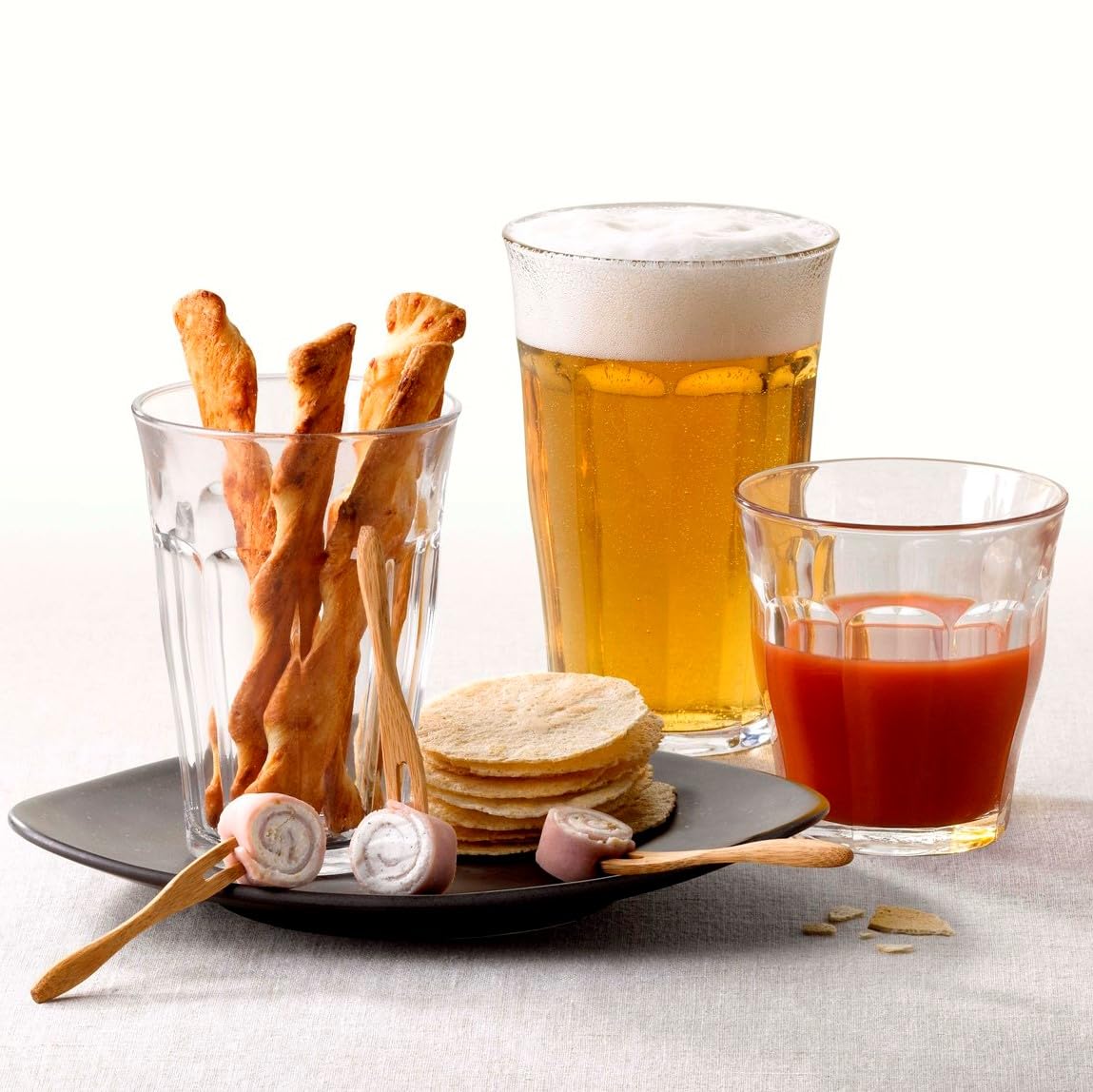 Vaso Picardie apilable Duralex para almacenamiento compacto