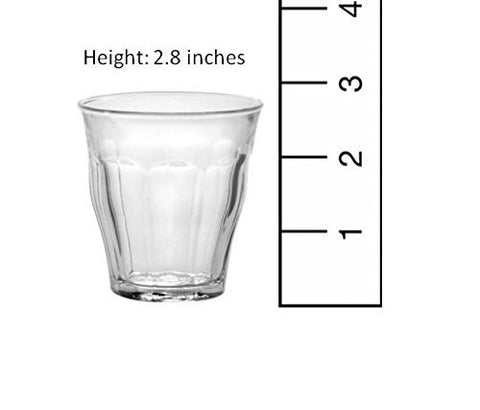 Duralex Picardie, vasos apilables para ahorro de espacio en la cocina.