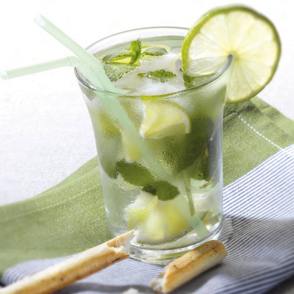 Vaso Unie resistente a golpes y cambios de temperatura, ideal para uso continuo.