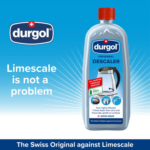 Durgol Universal desincrusta el hervidor para agua limpia.