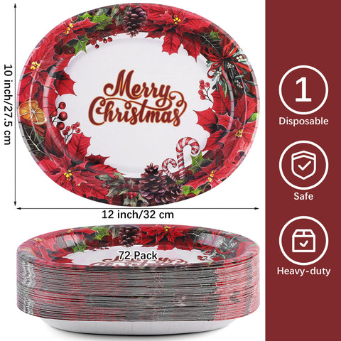 Durony motivo flor de pascua, elemento central navideño.