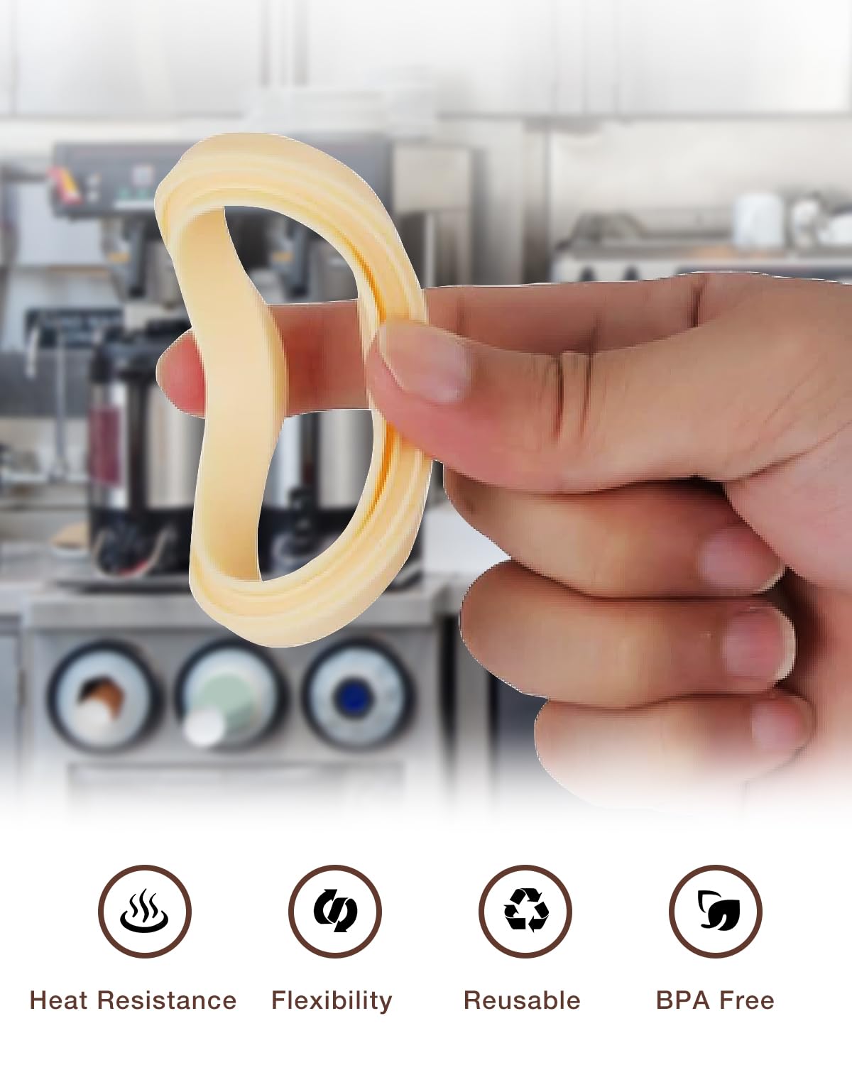 Compatibilidad 54mm con Breville y Sage, instalación sin complicaciones.