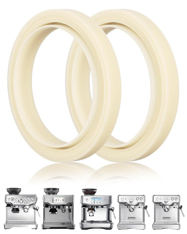 Duskeep dos anillos de vapor 54mm en Breville y Sage para un sellado confiable.