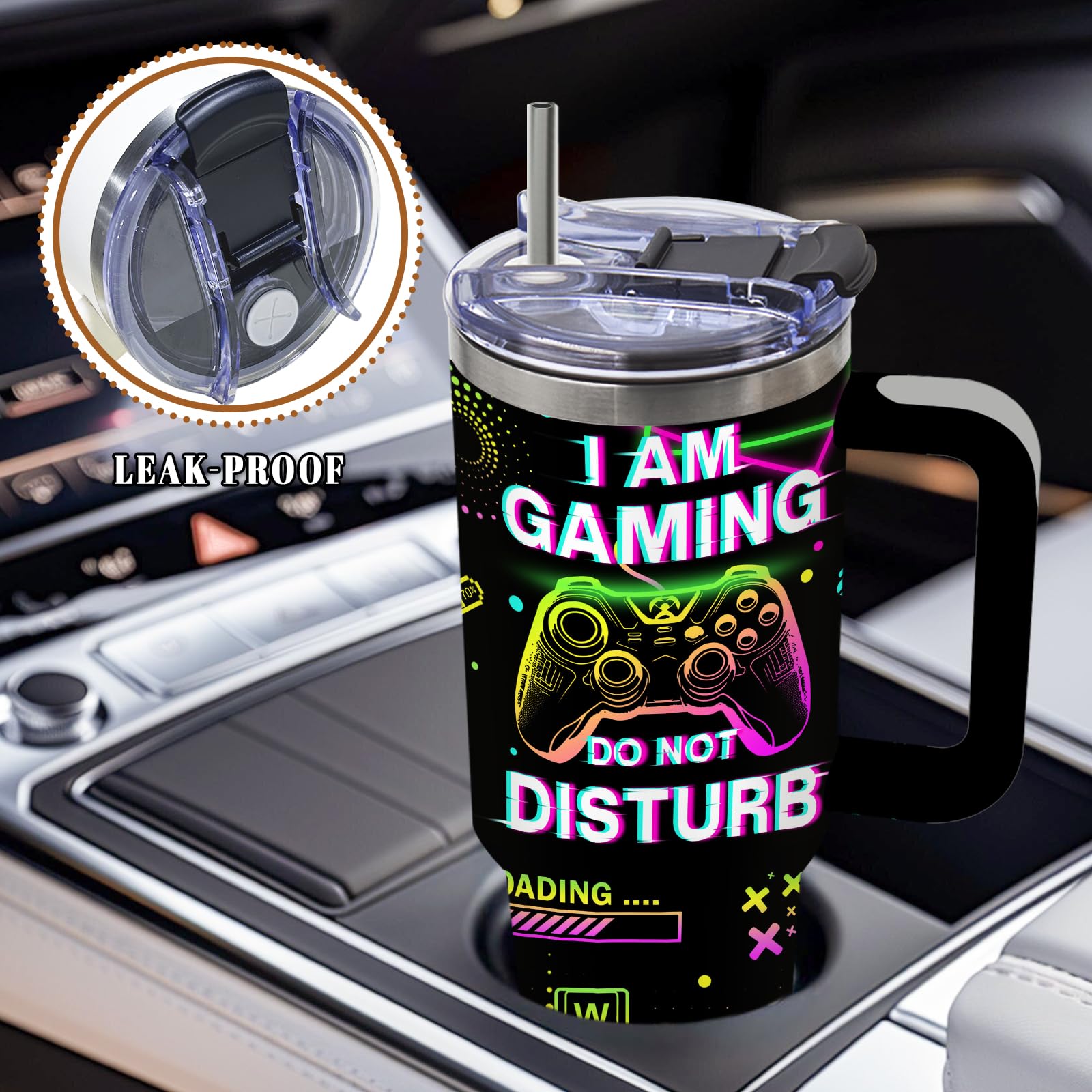 DUUV Taza 40 onzas, perfecta para sesiones largas de juego.