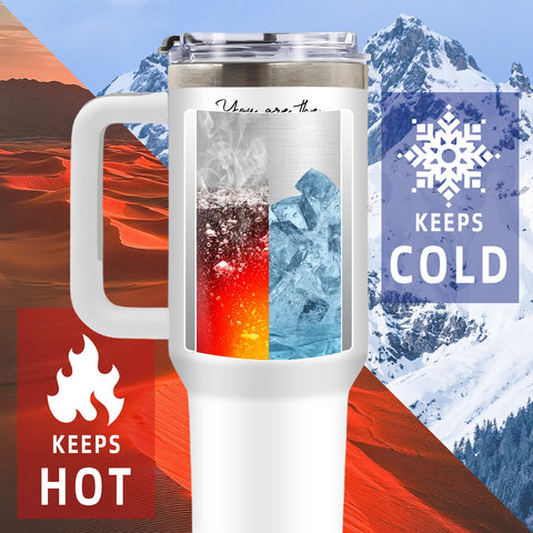 DUUV tumbler 40oz limpieza facil y mantenimiento sencillo.