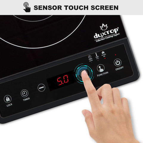 Duxtop, 15 preajustes de temperatura para varios platos.