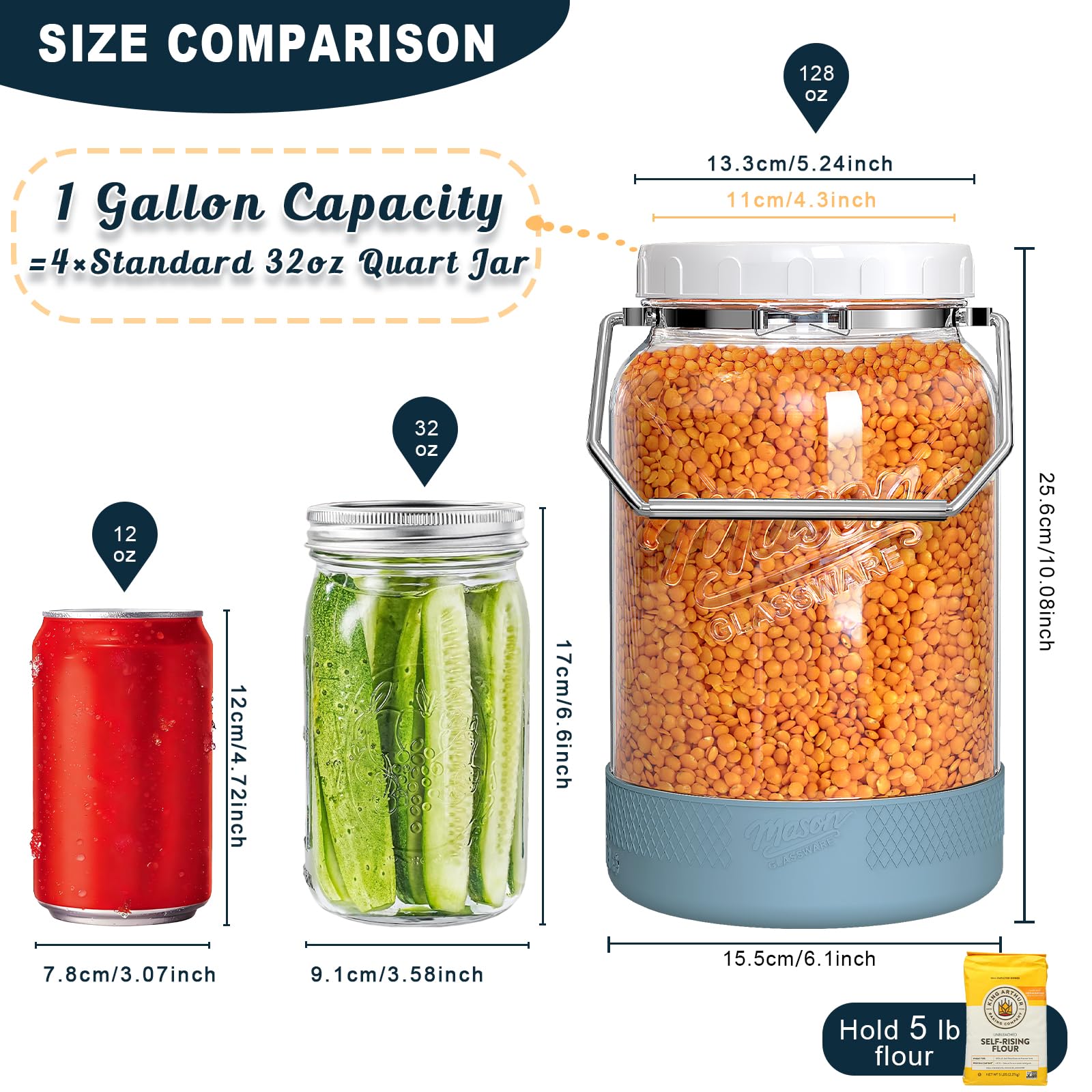 Dwbligt graduaciones legibles en onzas y mililitros para recetas.