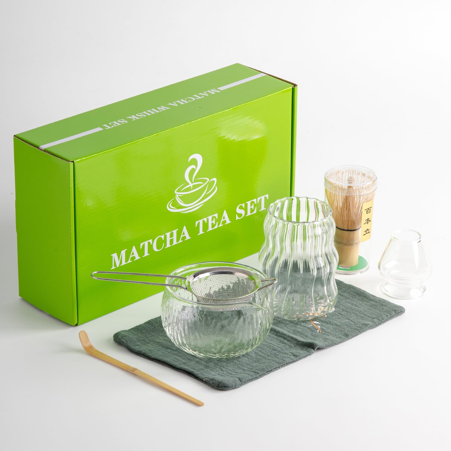 DWEHIXBUY ofrece el conjunto de matcha japonés con chawan para ceremonias en casa.